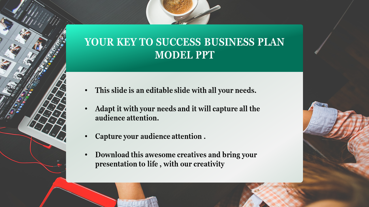 Free - Creative Business Plan Model PPT Template